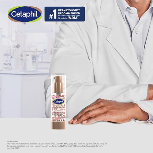 Image of Cetaphil Healthy Renew Anti-Ageing Facial Serum 15 g - Peptide Powered Serum for Sensitive Skin, Helps Smooth Fine Lines & Hydrate