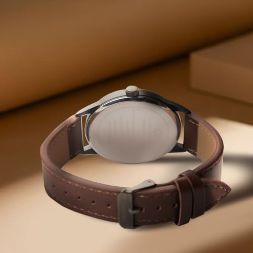 Image of Carlington Aristocrat Series Analog Day & Date Watches for Men with Premium Leather Strap - CT 1074