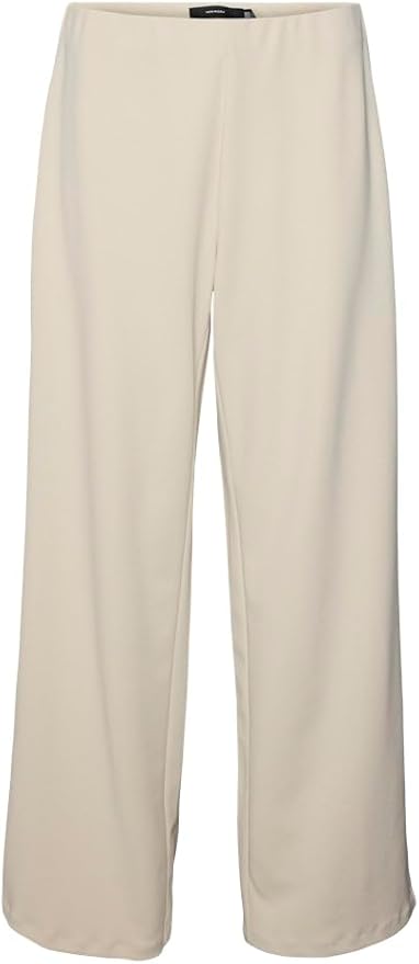 VERO MODA Vmberlin Mw Wide Panel Pant Noos voor dames, navy blazer, XS / 30L