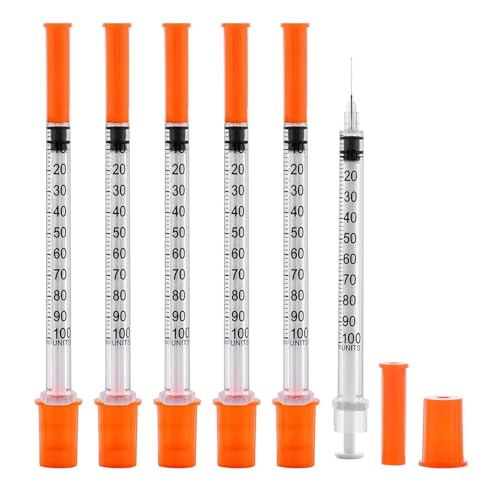1ml 31G 6mm Precision Dispensing Tool with Cap Lab Measuring Tool Individually Sealed Packaging 30Pack