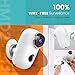 heimvision HMD2 Wireless Rechargeable Battery-Powered Security Camera, 1080P Video with 2-Way Audio, Night Vision, Waterproof Home Indoor/Outdoor WiFi Cameras with Cloud Service
