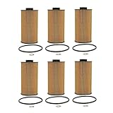 6 Pieces Engine Oil Filter 51186 for Land Rover Range Rover 2003-2005 for BMW Z8 2000-2003 X5