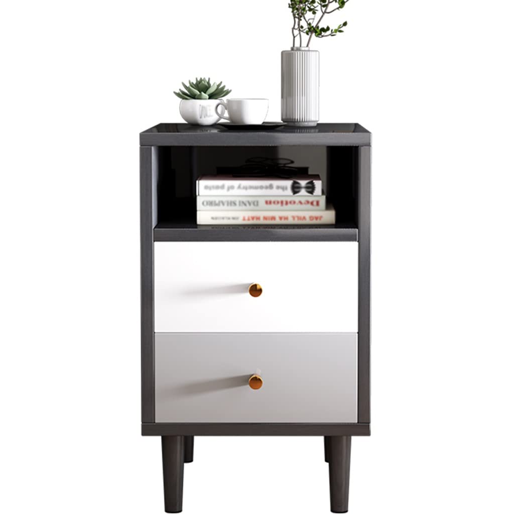 Table de chevet pour salon ou chambre à coucher avec niche ouverte