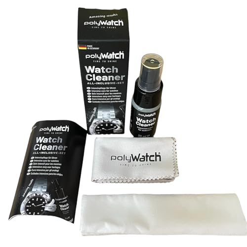Polywatch   Spray limpiador de relojes para caja y pulsera, 30 ml