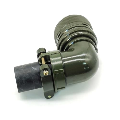 Conector de 4 pines en ángulo recto para optimizar cableado industrial MS3108A32-17S 3