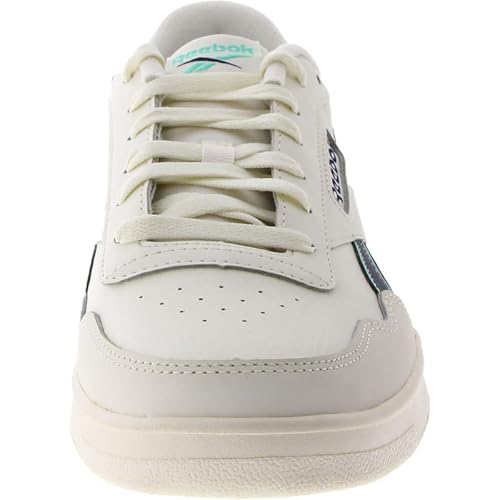 Reebok Unisex Court Advance Sneaker, Chalk/Vector Navy/Cyber Mint, 10.5 US Men