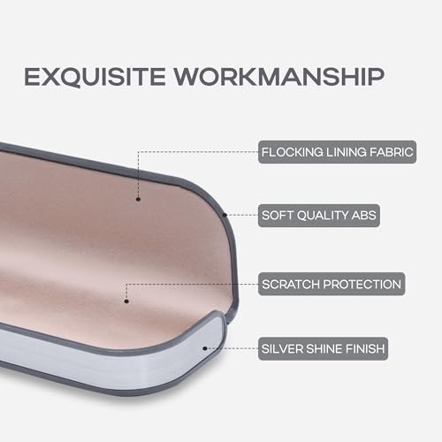 Image of Unisex Lightweight Specs Hinge-Spring Eyewear Dabbi Abs Hard Case Cover