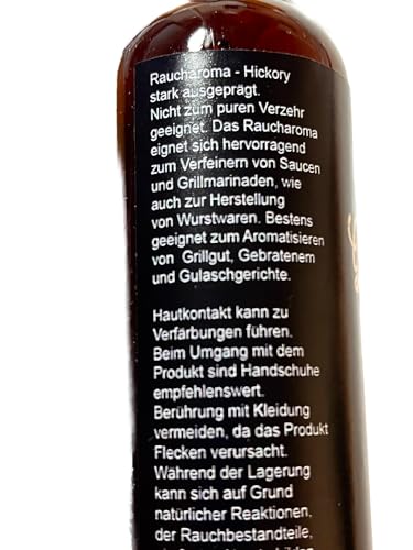 Grillsmoke Flüssigrauch Würzsauce Hickory - 100ml mit Dosierer