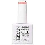 UÑAS LAGAS Y FUERTES – Como base, este resistente Gel Constructor forma una capa fuerte y protectora para mejorar la forma de tus uñas naturales. Fortalece las uñas débiles y las ayuda a crecer sanas, fuertes y largas. Para aquellas uñas lisas, el Gel Constructor 5 en 1 de Mylee puede ser usado para extender fácilmente las uñas a tu longitud y forma preferidas. Crea el lienzo perfecto para asegurar unas hermosas uñas brillantes como un espejo.