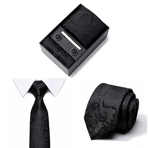 Set de corbata clásica para niños con accesorios miniatura 2