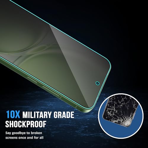 Image of FIRST MART Privacy Tempered Glass for Vivo X300 FE, 2 Pack | Anti-Spy 9H Screen Protector, Edge-to-Edge, Case-Friendly, Scratch Resistant, Bubble-Free