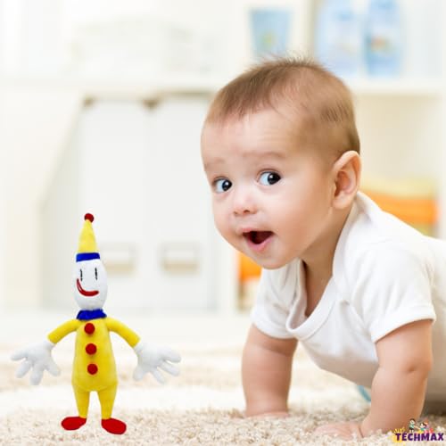 Image of Yellow Joker Plush Toy Stuffed Plushie Doll Toys Collectible Gifts for Kids Fans Adults Birthday