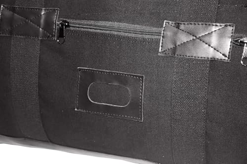 Black Israeli Military Mossad Tactical Duffle Bag – Heavy-Duty Army Travel Duffel Backpack with Straps3