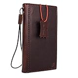 Genuine Italian full real Leather Case for Iphone 7 Book Wallet Handmade Luxury Retro classic cover slim DavisCase