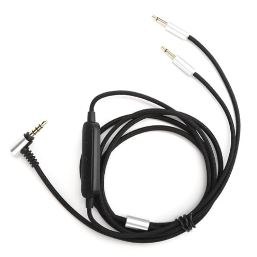 Cable de audio 1.2 m Jack 3.5mm a doble Jack 2.5mm miniatura 1