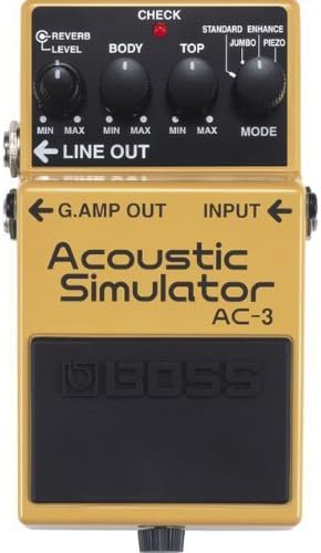 BOSS Acoustic Simulator Guitar Pedal (AC-3)
