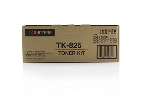 Toner Kyocera TK825C cyan aux graphismes nets pour copieur KM-C 3225