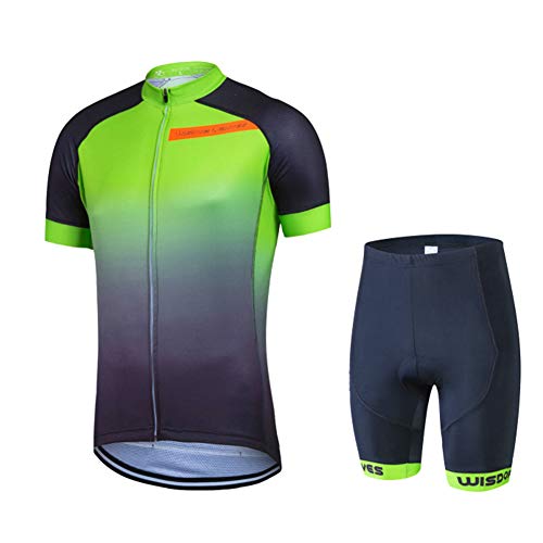 Men's Cycling Jersey Set MTB Bike Clothing Mountain Road Bicycle Shirts Shorts