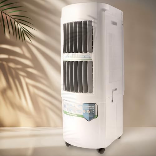 Leduni Aire Acondicionado Portátil con Mando a Distancia 100w con deposito de agua 30L, Bajo consumo ideal para 25-30M³ (Airpro)