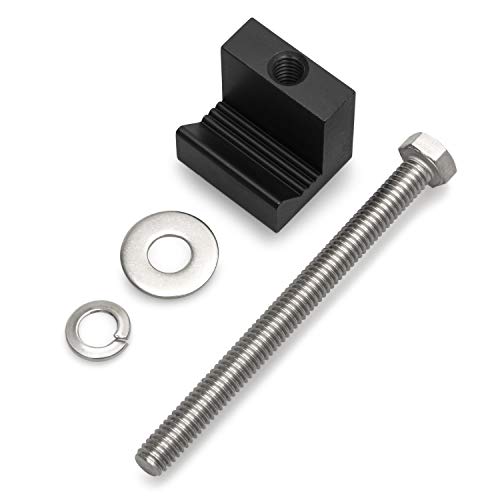 Truck Toolbox Mounting Kit - Strong Aluminum Pickup Crossover Tool Box Tie Downs J Hook - Heavy Duty 4 Pack No Drill Universal Easy Mounting Kit With Carabiner Key Chain Included - Ashtakol #TOP1