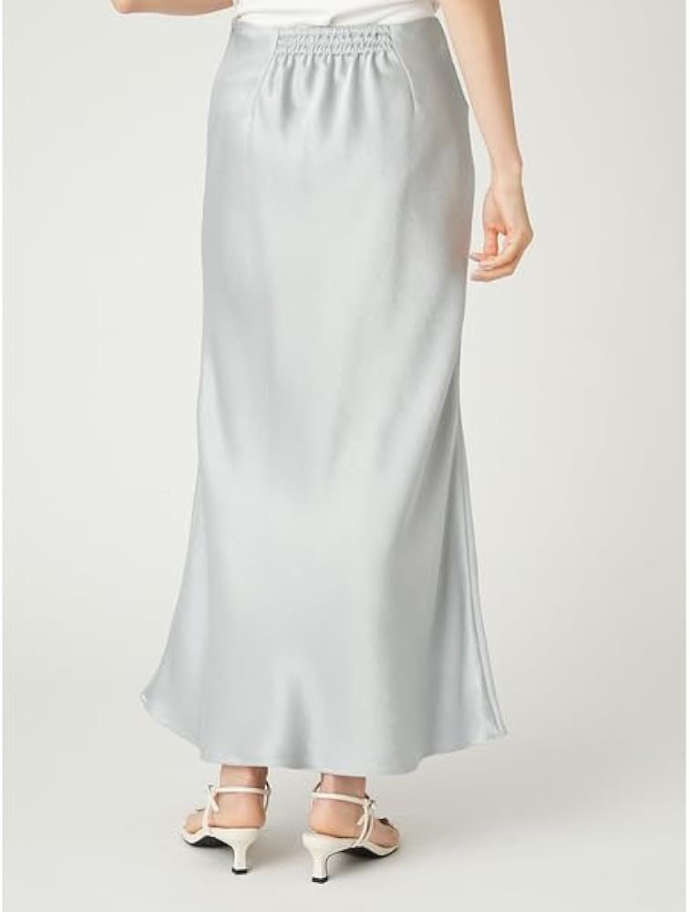 Amazon.co.jp: [フレイ アイディー] サテンナロースカート FWFS252061