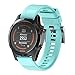 NotoCity Correa Garmin Fenix 5, Silicona Reemplazo Correa para Garmin Fenix 6/Fenix...