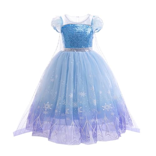 Dressy Daisy Toddler Girls Ice Princess Snow Queen Costume with Cape, 4T-5T by Dressy Daisy - Used condition - US$24.67