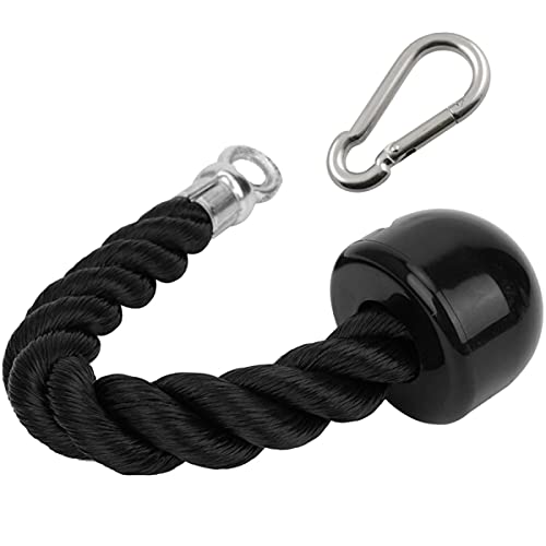 Profelinx Corde Triceps Musculation, Corde de Traction Triceps muscu Bicepes Poulie Musculation Accessoire de Tirage pour Appareil à Poulie Appareils à Charege Guidée Cover