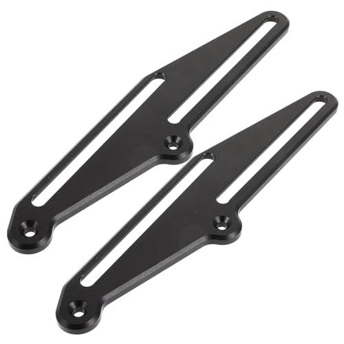 STOBAZA Motorcycle Windscreen Adjuster Bracket Compatible with Yamaha Tenere 700 Adjustable Height for Enhanced Wind Protection 1 Pair Set