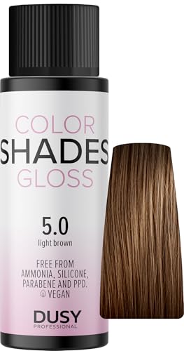 Produktbild dusy professional Color Shades Gloss 5.0 Hellbraun 60 ml