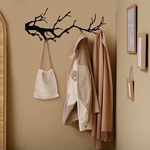Austy Coat Hook, Clothes Wall Hook, Iron Metal Branch Wall Coat Hook, Keys Bags Hook #TOP2