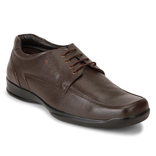 Red Chief Formal Derby Shoes for Men Brown
