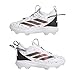 adidas Boys Adizero Impact 2.0 TPU Shade, White/Black/White, 5.5