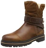 Braun Tommy Hilfiger Damen Reflective Detail Biker Boot Stiefeletten, Braun (Winter Cognac Gvi), 39 EU
