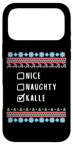 素敵、いたずら、 Kalle クリスマス・アグリー・セーター スマホケース iPhone 17 Pro Max 用