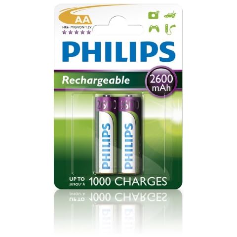 Pilas Recargables Philips NiMH 2600mAh Cover