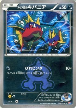 Amazon.co.jp: ポケモンカードゲームXY アクア団のキバニア/コンセプト