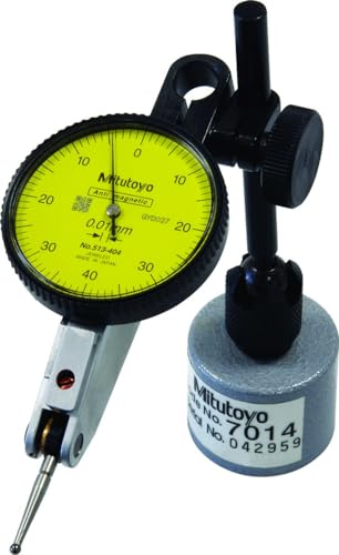 Mitutoyo 513-403-10E .008' Travel 'Quick Set' Horizontal Dial Test Indicator