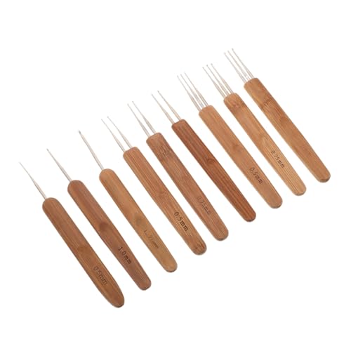 Ganchillo para rastas Gogogmee de metal para tejer y planchar el cabello sin tirones