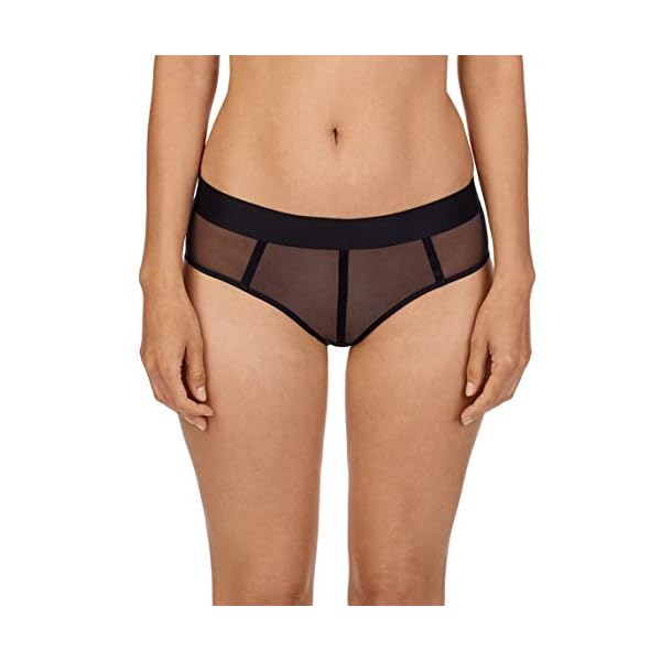 DKNY-Womens-Sheers-Hipster-Panty DKNY Women's Sheers Hipster Panty, Black, Medium