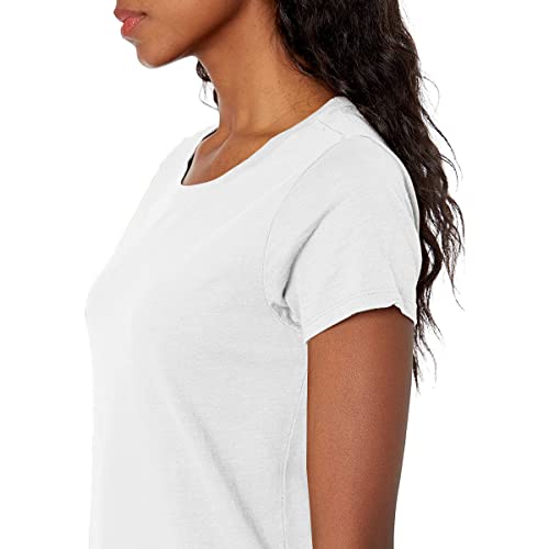 Kit com 04 Vestidos Camisetão Feminino Mulheres Super Estiloso - Slim Fitness Fashion – Branco – Bra