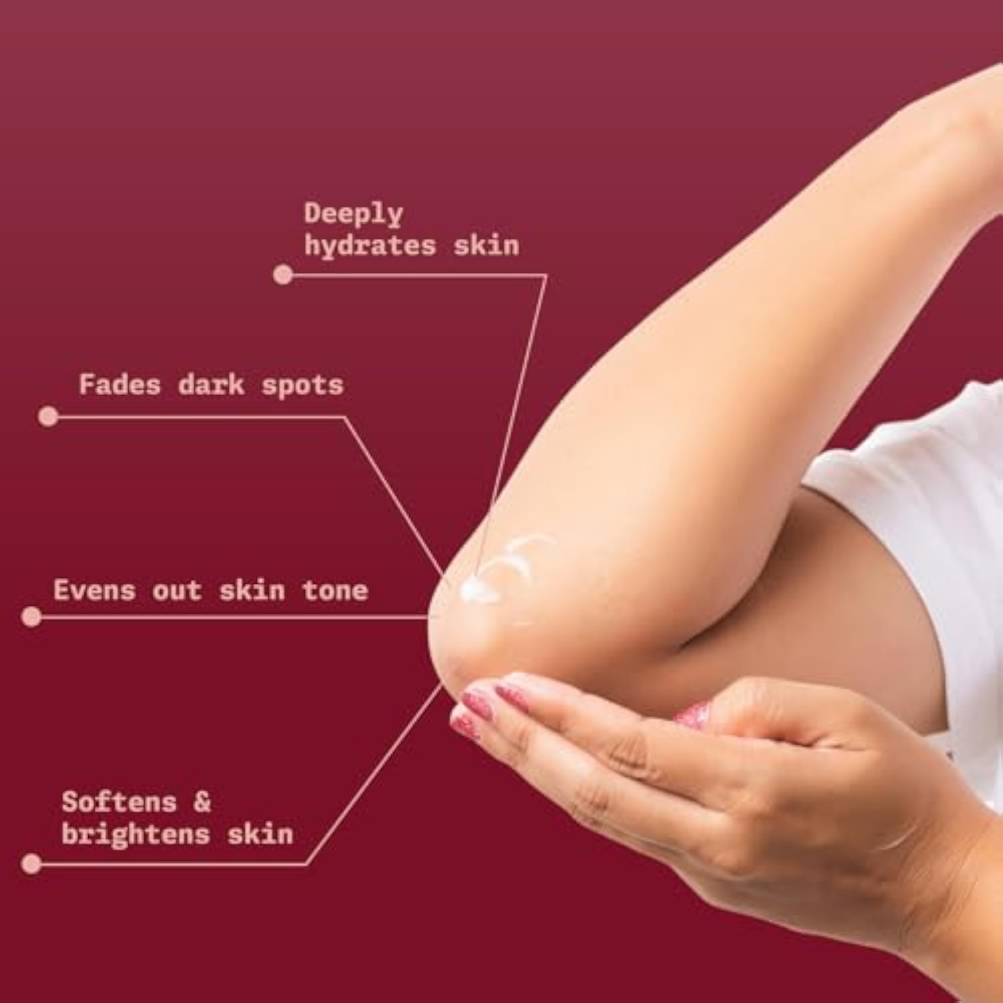 Saffron Knee and Elbow Cream, Enriched with Mulberry & Curcumin