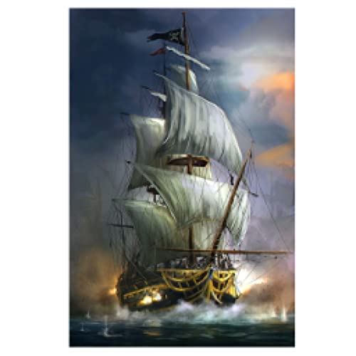 Affiche voiliers rétro pour sublimer votre intérieur grand format 60x90cm