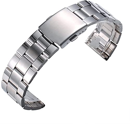 Bracelet en acier inoxydable homme 18mm 20mm 22mm bracelet montre boucle verrouillage
