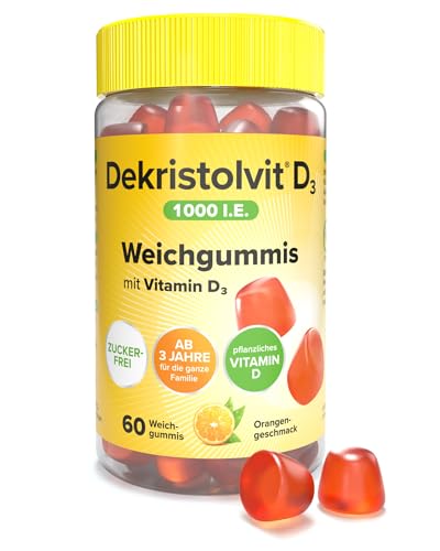 Dekristolvit D3 1.000 I.E. Weichgummis 60 Stück - Power für das Immunsystem