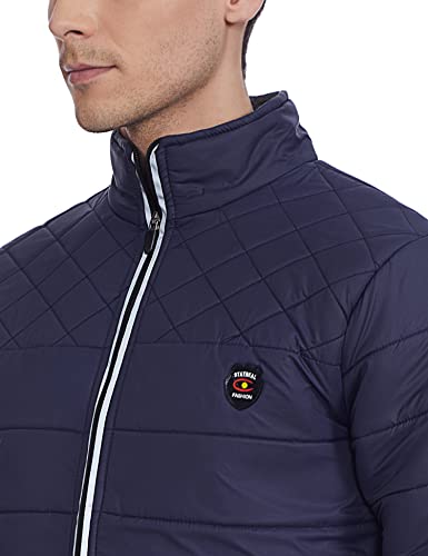 Image of Christy World Men's Regular fit Jacket (FULJJACT 08 BGRN L Green Large)