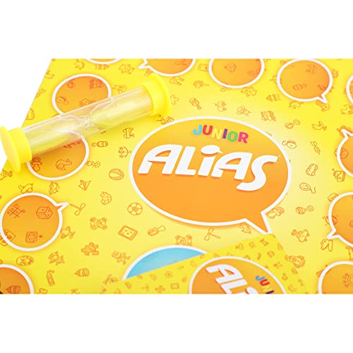 Frank Junior Alias Classic Board Games for Kids Above 5 Years | Brain Booster Educational Fun Toys, 300 Word Guessing Card Game | English Word Game for Language Development, Gifts for Girls & Boys