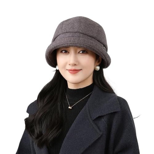 Béret chaud femme pour vos sorties en ville la casquette gavroche rétro de l'hiver