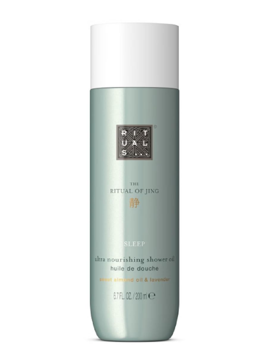 Rituals The Ritual of Jing - Olio doccia, olio di mandorle dolci e lavanda, 200 ml
