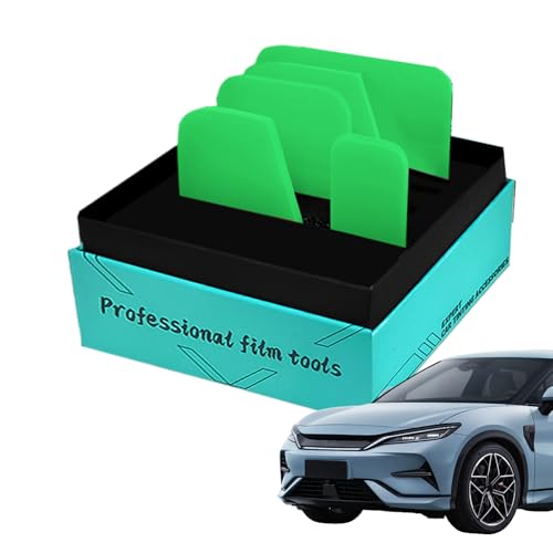 Espátula para Película de Ventana,Kit de Instalación para Vinilado de Vehículos - 5 Piezas para Película de Ventanas Exhibición Retail Moto Baño Hogar Auto Camión Uso Comercial